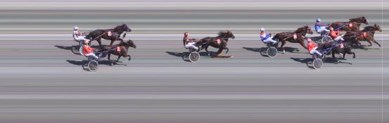 Målfoto for løp 3 på bane BI den 06.05.2018