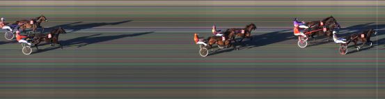 Målfoto for løp 3 på bane BI den 18.05.2018