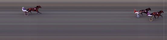 Målfoto for løp 8 på bane BI den 18.05.2018