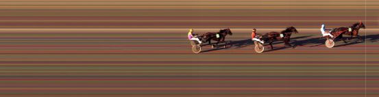 Målfoto for løp 4 på bane BI den 08.06.2018