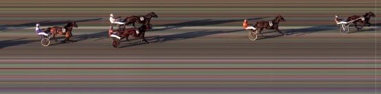 Målfoto for løp 5 på bane BI den 13.07.2018