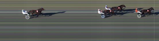 Målfoto for løp 3 på bane BI den 22.07.2018