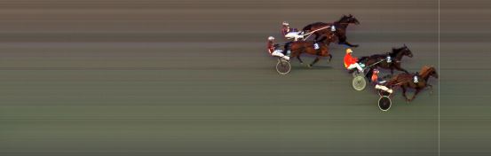 Målfoto for løp 2 på bane BI den 30.09.2018