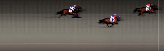 Målfoto for løp 6 på bane BI den 05.10.2018