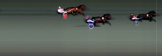 Målfoto for løp 3 på bane BI den 09.11.2018