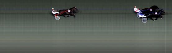 Målfoto for løp 8 på bane BI den 09.11.2018