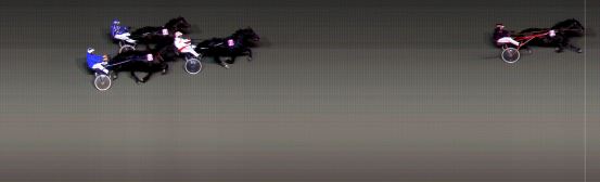 Målfoto for løp 8 på bane BI den 16.11.2018