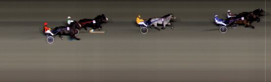 Målfoto for løp 8 på bane BI den 23.11.2018