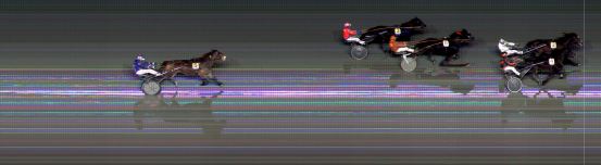 Målfoto for løp 1 på bane BI den 30.11.2018