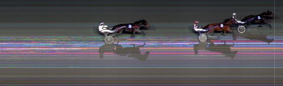 Målfoto for løp 2 på bane BI den 30.11.2018