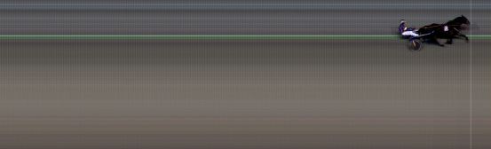 Målfoto for løp 8 på bane BI den 21.12.2018