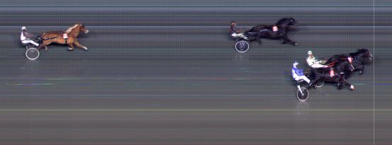 Målfoto for løp 3 på bane BI den 22.02.2019