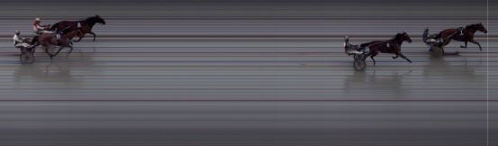 Målfoto for løp 6 på bane BI den 10.05.2019