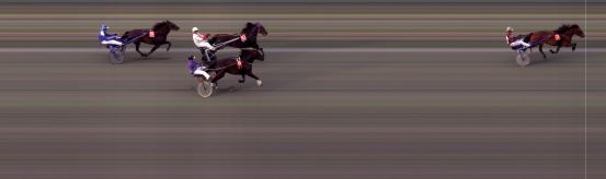 Målfoto for løp 3 på bane BI den 14.06.2019