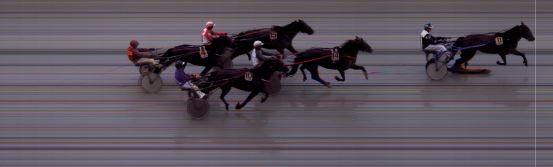 Målfoto for løp 7 på bane BI den 21.07.2019