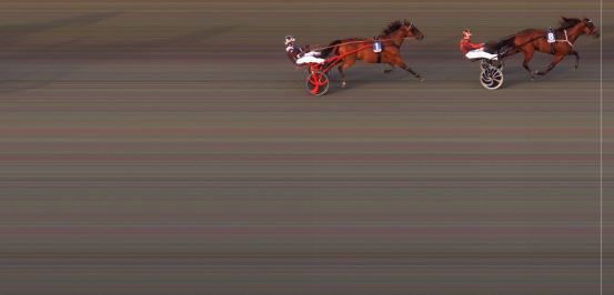 Målfoto for løp 2 på bane BI den 16.08.2019