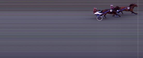 Målfoto for løp 5 på bane BI den 20.08.2019