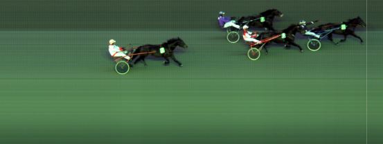 Målfoto for løp 4 på bane BI den 15.09.2019