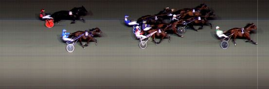 Målfoto for løp 6 på bane BI den 15.09.2019