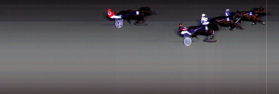 Målfoto for løp 2 på bane BI den 04.10.2019