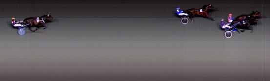 Målfoto for løp 6 på bane BI den 04.10.2019