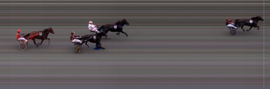 Målfoto for løp 5 på bane BI den 12.10.2019