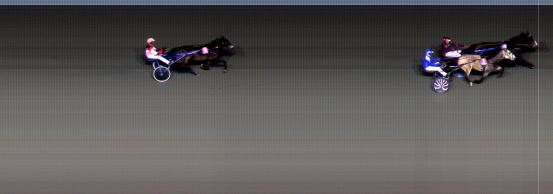 Målfoto for løp 8 på bane BI den 27.10.2019