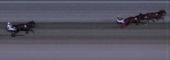 Målfoto for løp 5 på bane BI den 08.11.2019