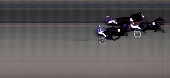 Målfoto for løp 4 på bane BI den 15.11.2019