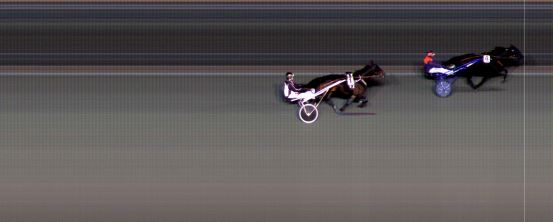 Målfoto for løp 7 på bane BI den 15.11.2019