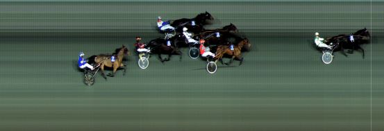 Målfoto for løp 2 på bane BI den 29.11.2019