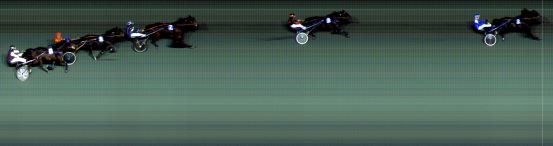 Målfoto for løp 2 på bane BI den 13.12.2019