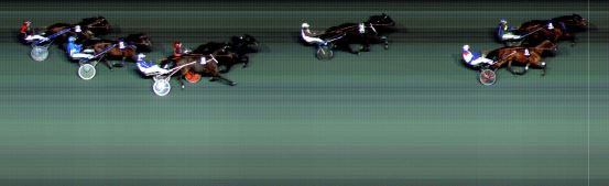 Målfoto for løp 6 på bane BI den 13.12.2019