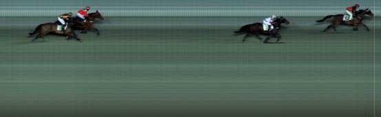 Målfoto for løp 1 på bane BI den 20.12.2019