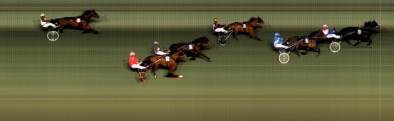 Målfoto for løp 2 på bane BI den 28.02.2020