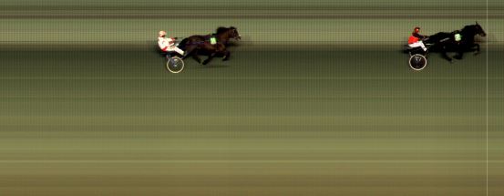 Målfoto for løp 4 på bane BI den 28.02.2020