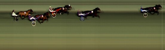 Målfoto for løp 8 på bane BI den 28.02.2020