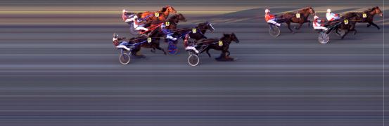 Målfoto for løp 1 på bane BI den 02.05.2020