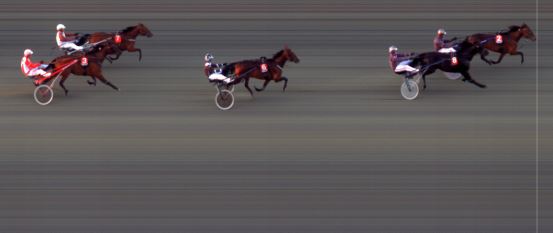 Målfoto for løp 3 på bane BI den 31.05.2020