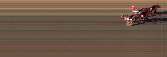 Målfoto for løp 3 på bane BI den 24.06.2020