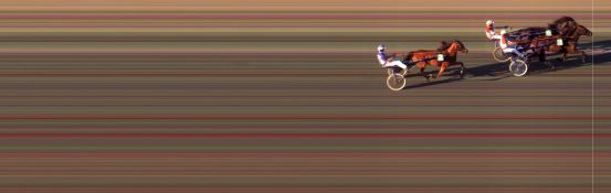 Målfoto for løp 4 på bane BI den 24.06.2020