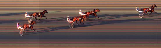 Målfoto for løp 7 på bane BI den 24.06.2020