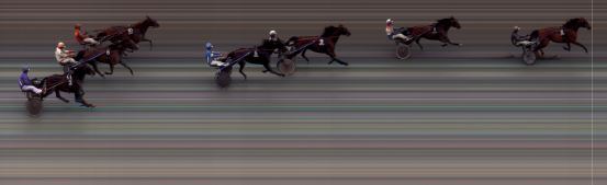 Målfoto for løp 6 på bane BI den 19.07.2020