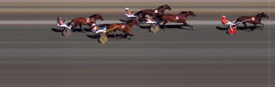 Målfoto for løp 3 på bane BI den 25.07.2020