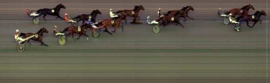 Målfoto for løp 7 på bane BI den 21.08.2020