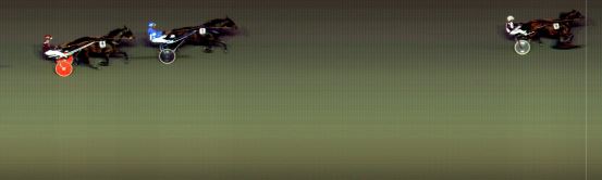 Målfoto for løp 5 på bane BI den 04.09.2020