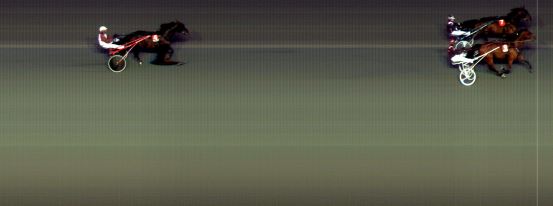 Målfoto for løp 3 på bane BI den 18.09.2020