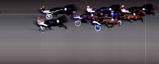 Målfoto for løp 4 på bane BI den 18.09.2020