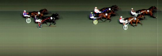 Målfoto for løp 5 på bane BI den 27.09.2020