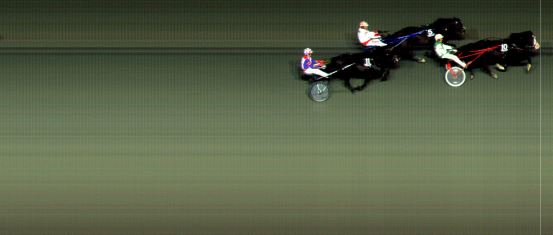 Målfoto for løp 6 på bane BI den 27.09.2020